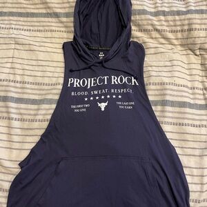 Project Rock cut off hoodie